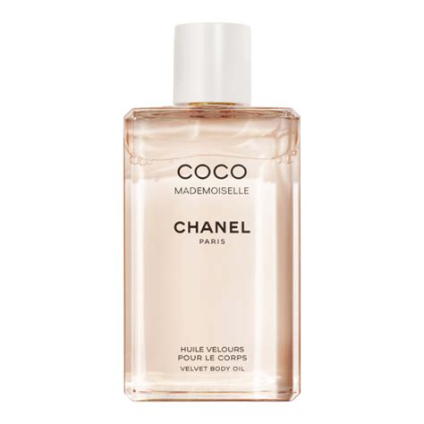 chanel coco mademoiselle velvet body oil